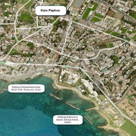2 Bedroom Townhouse, Close To Paphos Harbour, Use Of Onsite Facilities 외부 사진