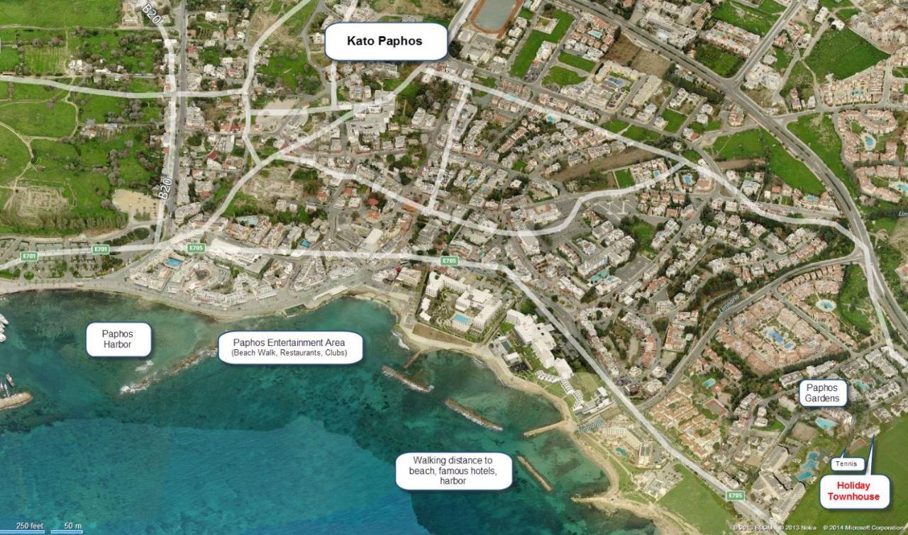 2 Bedroom Townhouse, Close To Paphos Harbour, Use Of Onsite Facilities 외부 사진