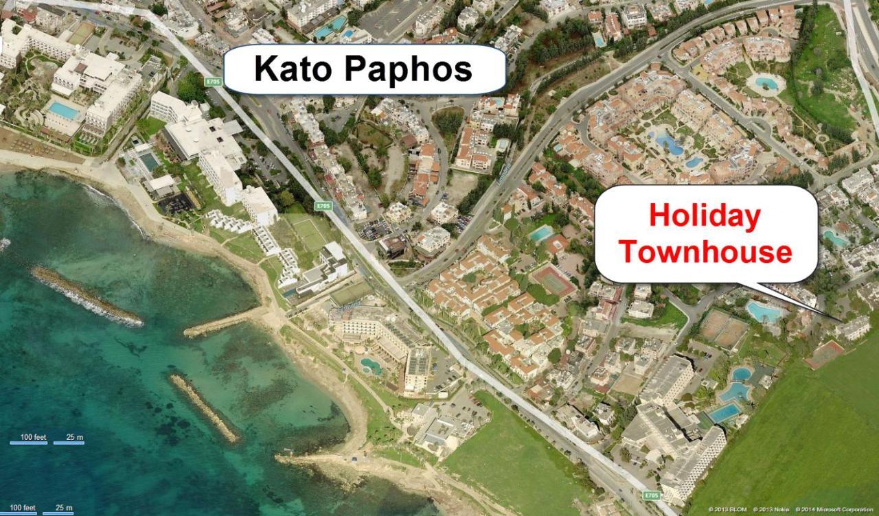 2 Bedroom Townhouse, Close To Paphos Harbour, Use Of Onsite Facilities 외부 사진